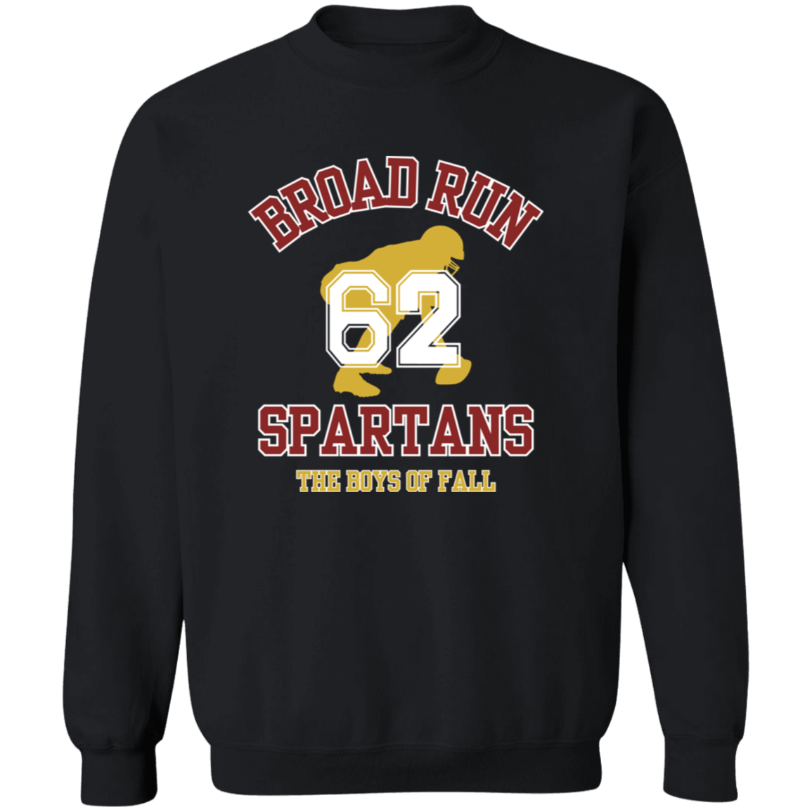 #62 Broad Run - BLK Crewneck