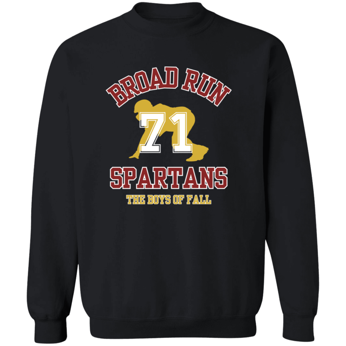 #71 Broad Run - Blk Crew Neck