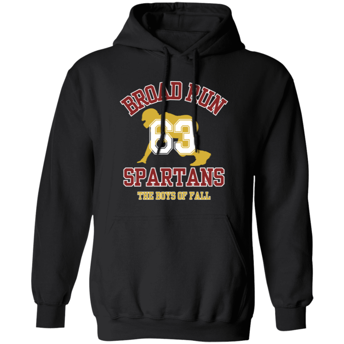 #63 Broad Run - BLK Hoodie