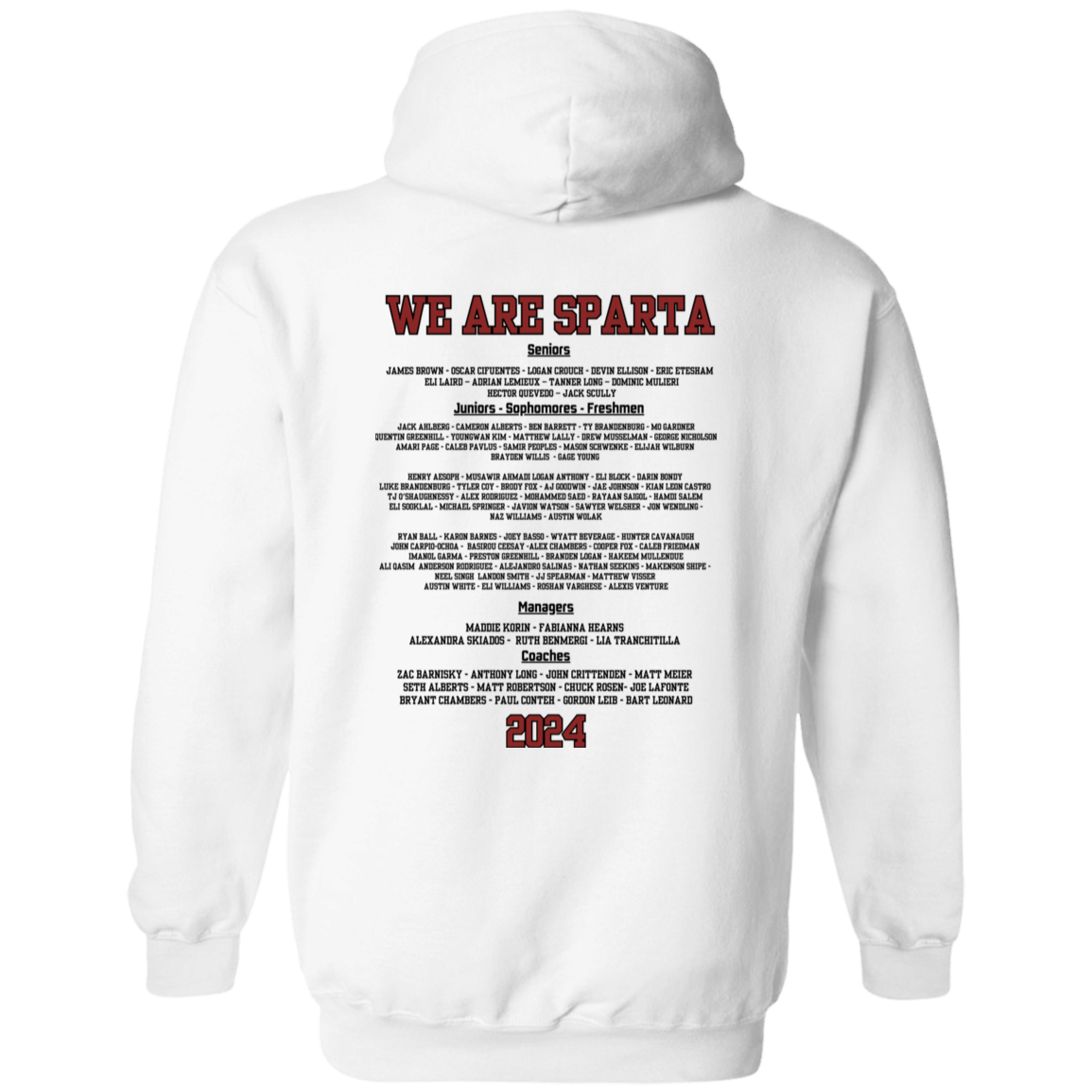 #19 Broad Run - WHT Hoodie