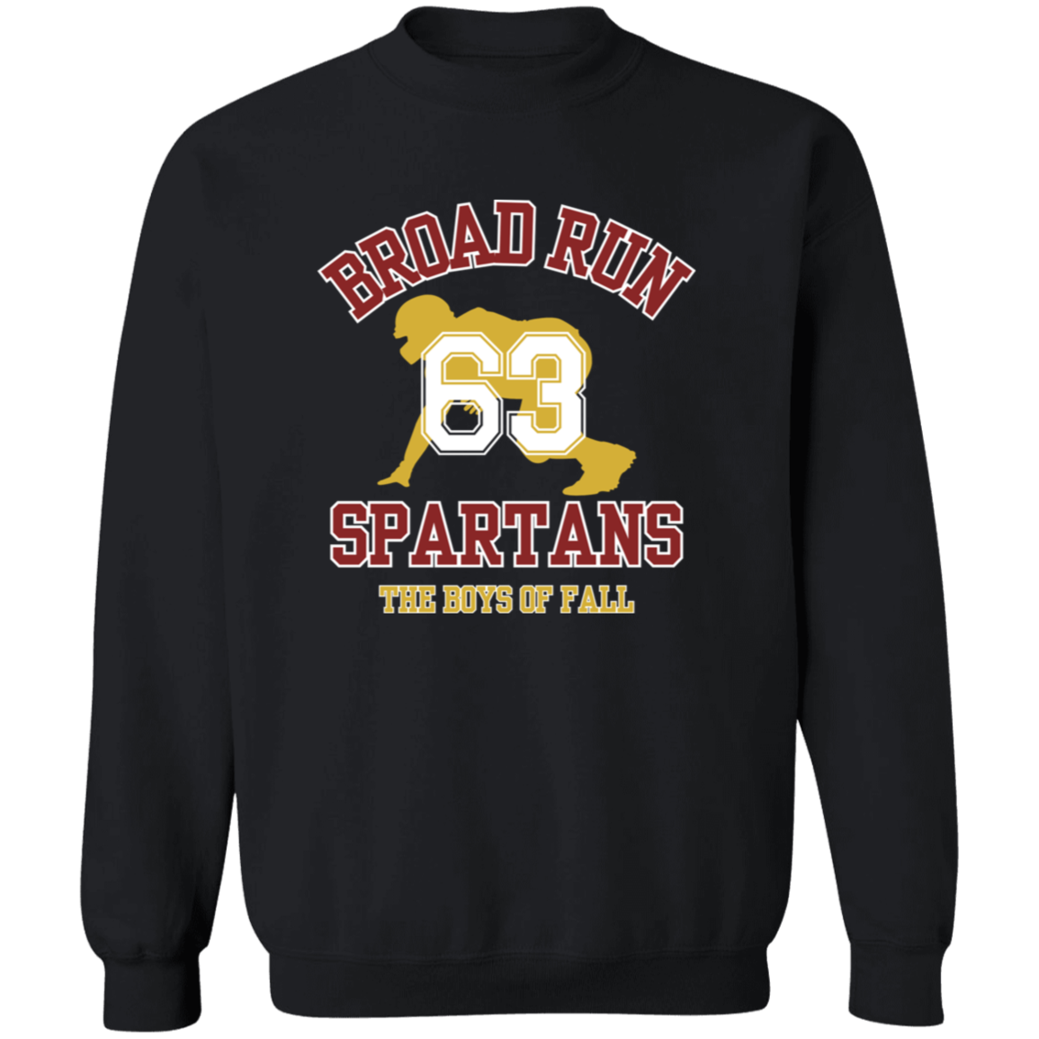 #63 Broad Run - BLK Crewneck