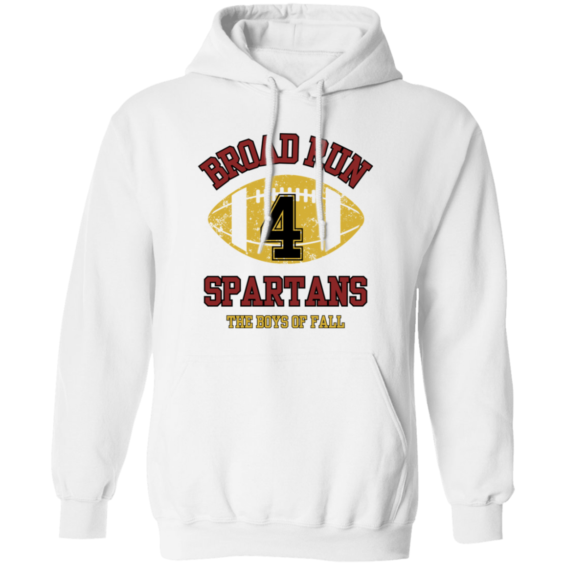 #4 Broad Run - WHT Hoodie