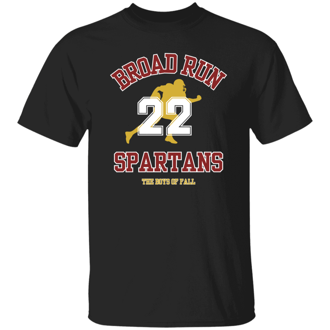 #22 Broad Run Blk Tee