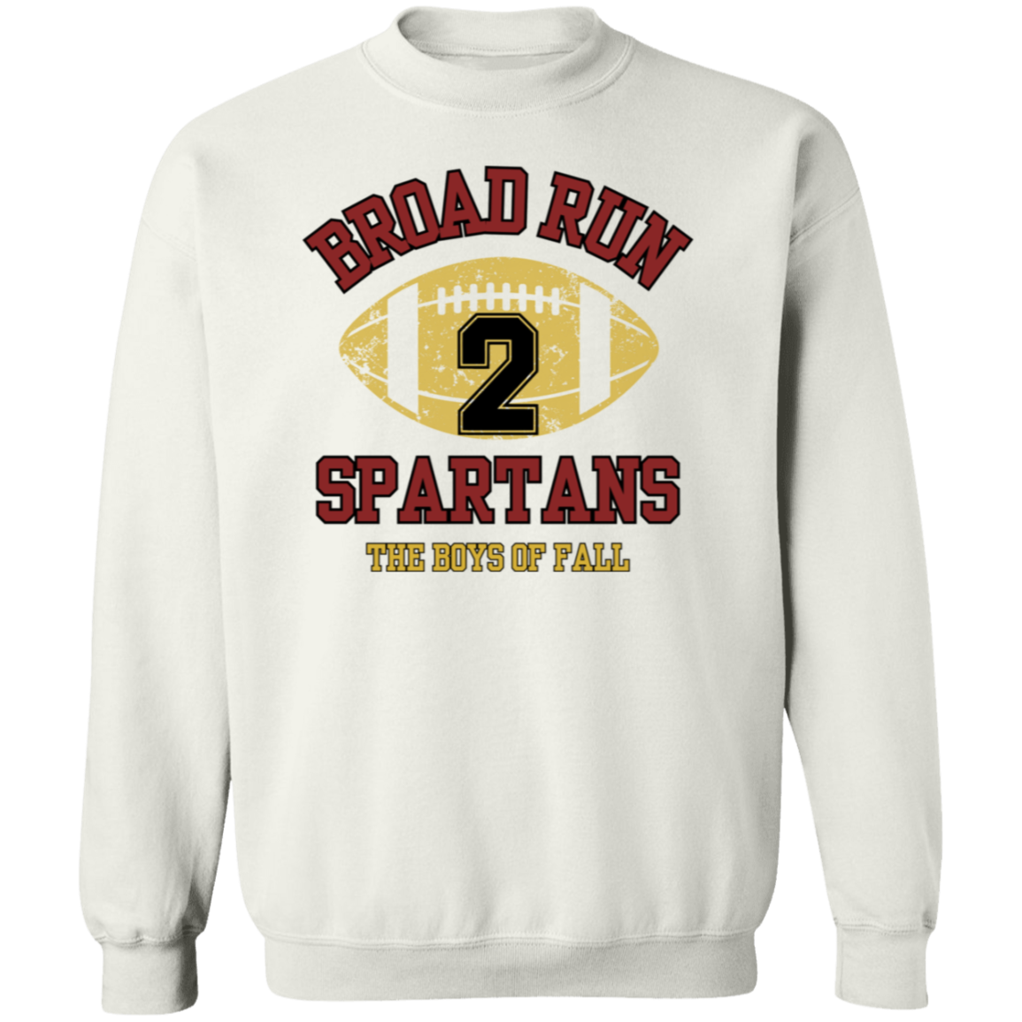 #2 Broad Run -  White Crewneck