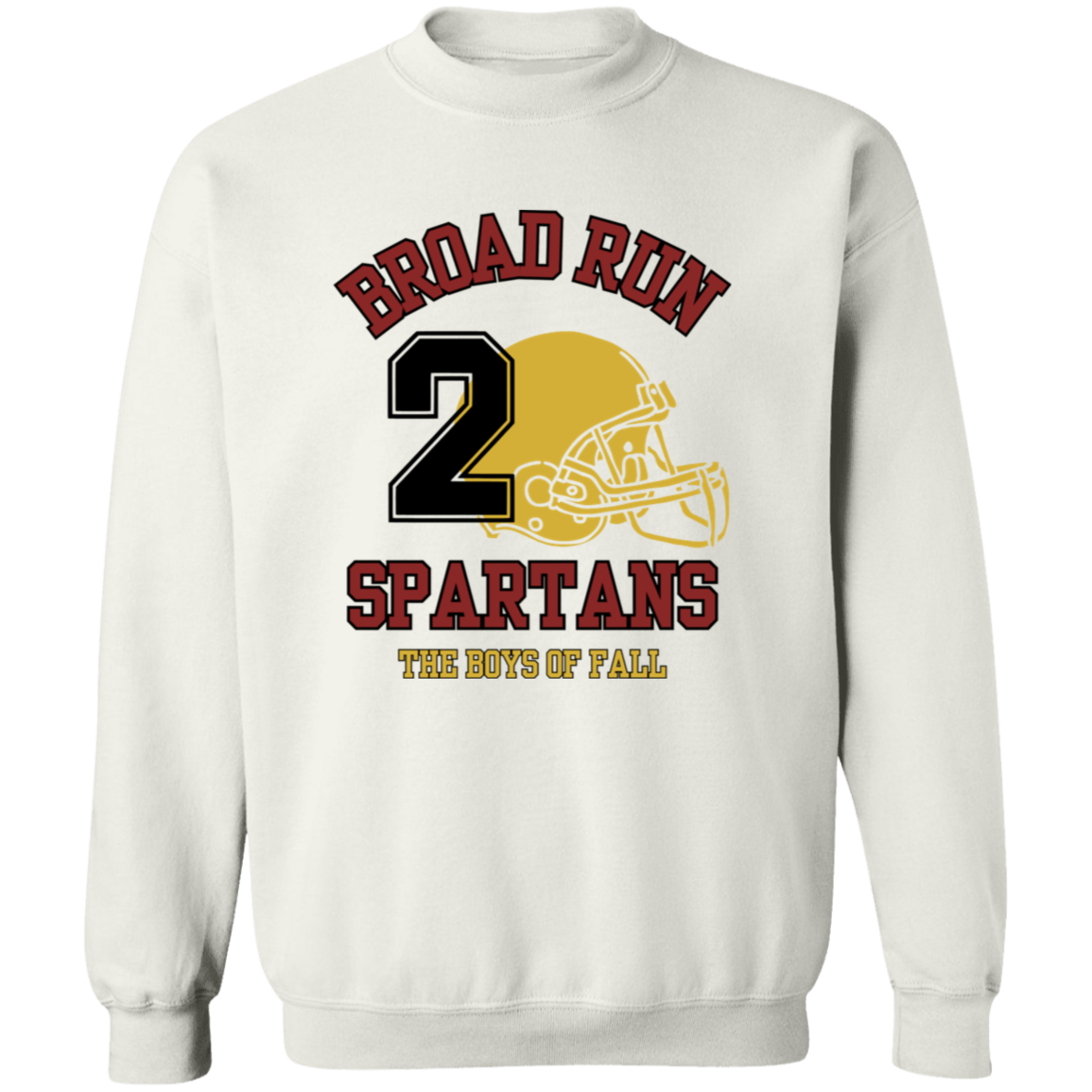 #2 Broad Run -  White Crewneck