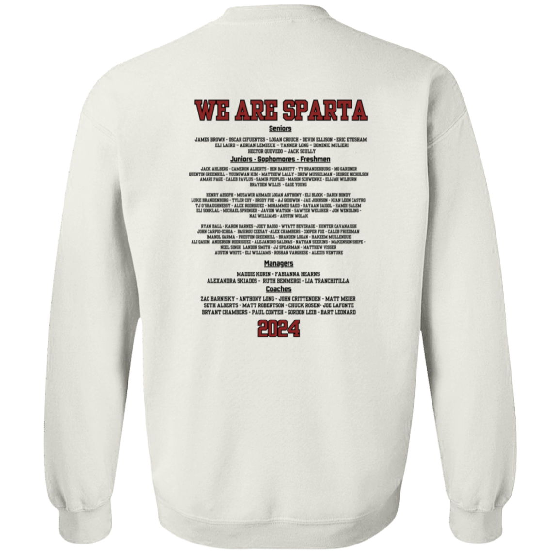 #63  Broad Run - Wht Crewneck