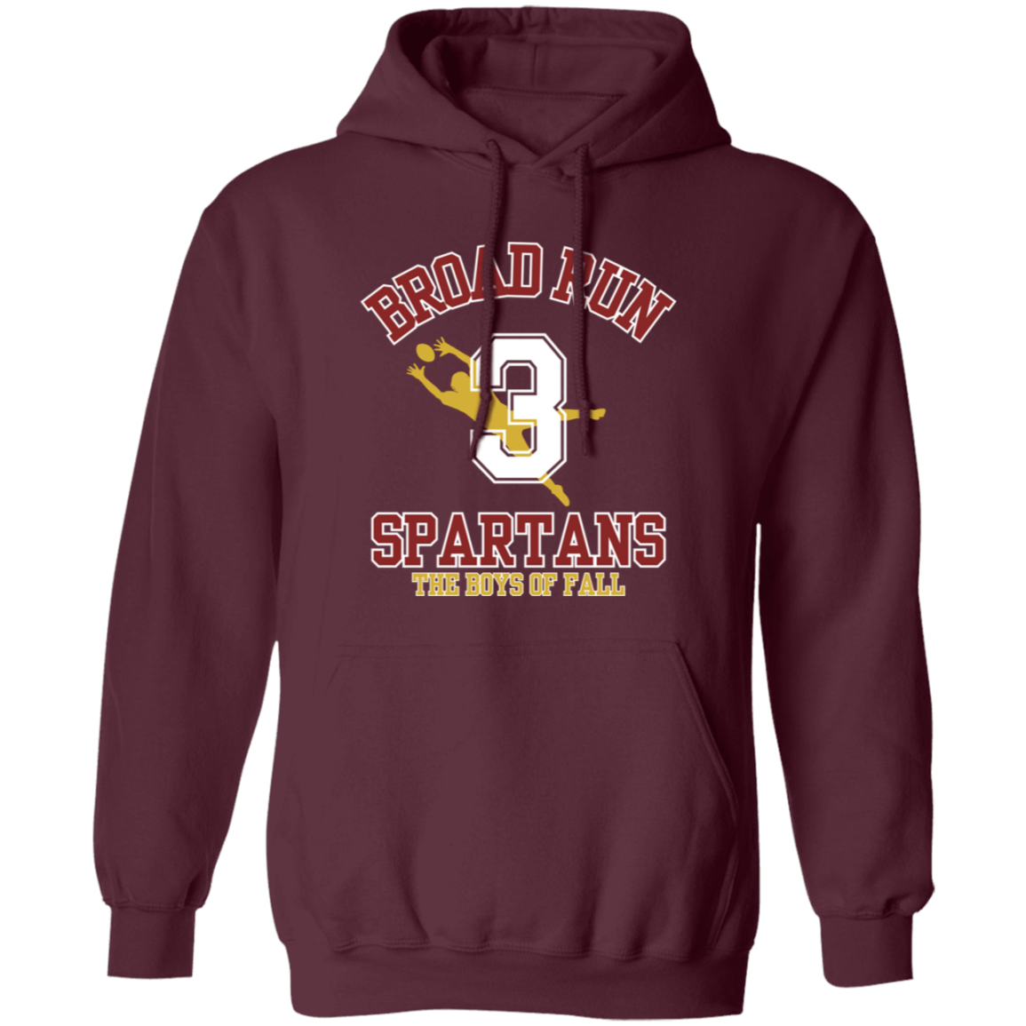 #3 Broad Run - Maroon Hoodie