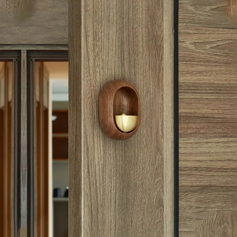 Wooden Door Bell